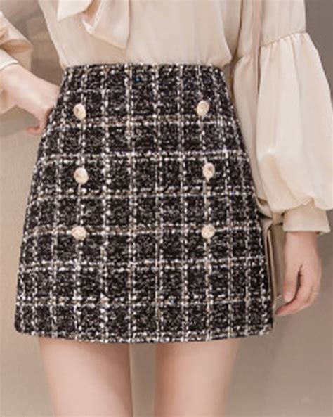 chanel inspired skirt